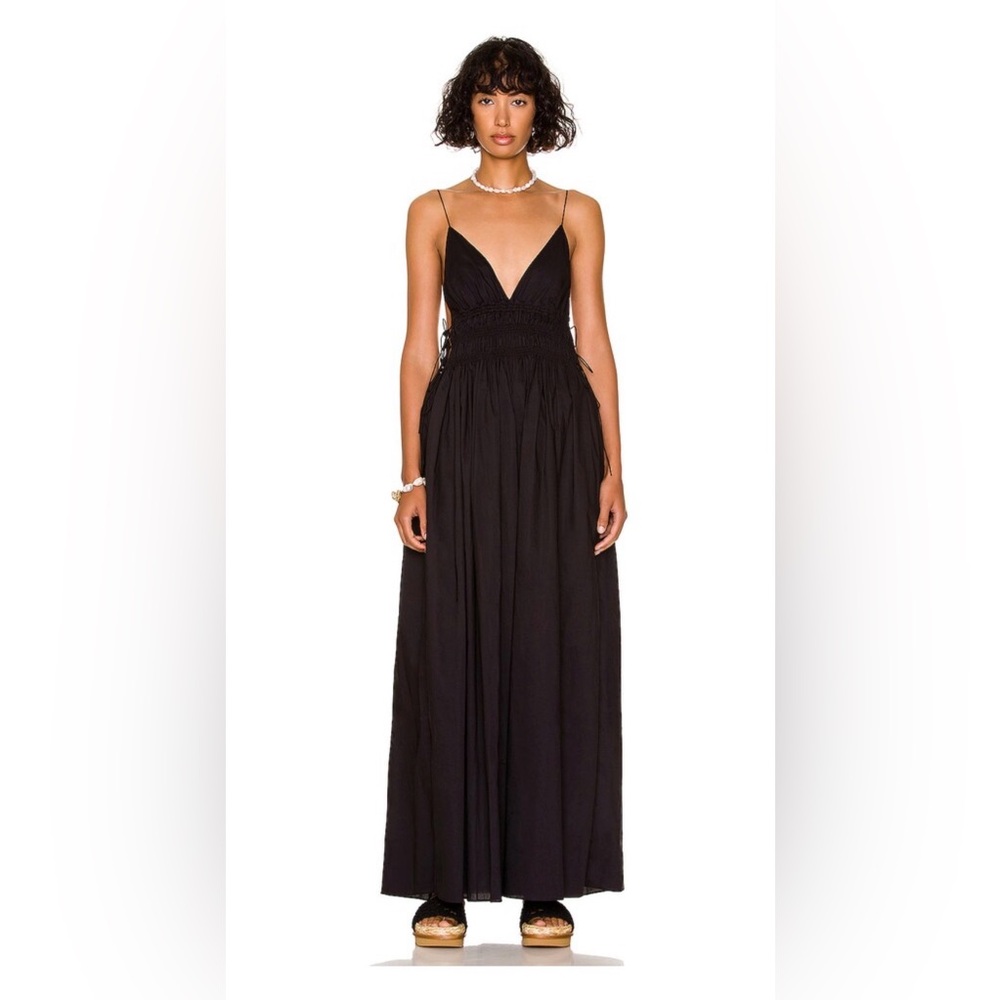 Matteau Shirred Triangle Maxi Dress